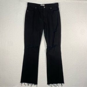 Agolde Jeans Womens 27‎ Prototype Black High Rise Distressed “4 Pockets” Rare